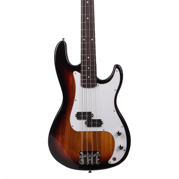 Glarry GP Electric Bass Guitar With Accessories - Sunburst