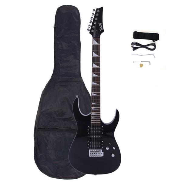 Glarry 170 Model With 20W Guitar Amp - Black